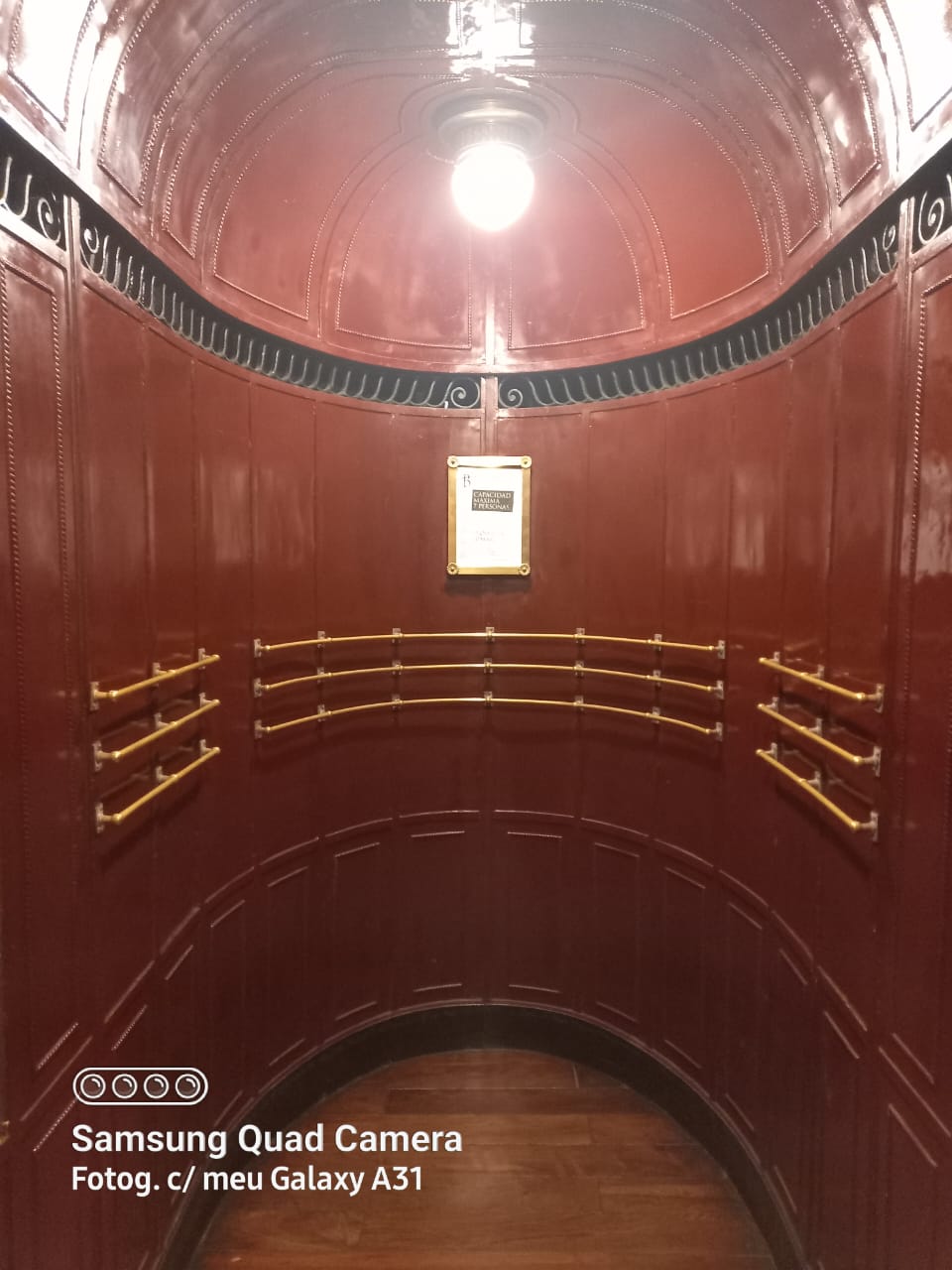 Elevador Palácio Barolo Argentina